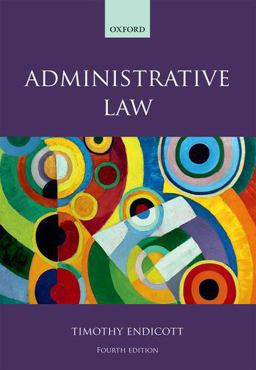 Administrative Law 4th 9780198804734 Front Cover