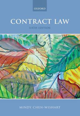 Contract Law 6th 9780198806356 Front Cover