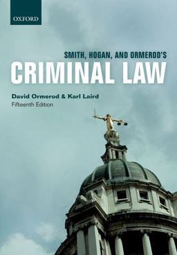 Smith, Hogan, and Ormerod's Criminal Law