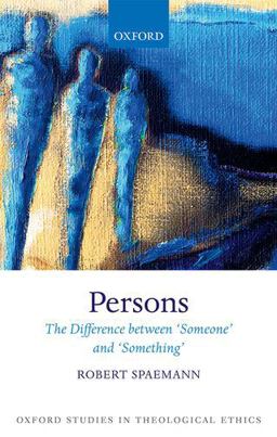 Persons The Difference Between `Someone' And `Something'  9780198808480 Front Cover