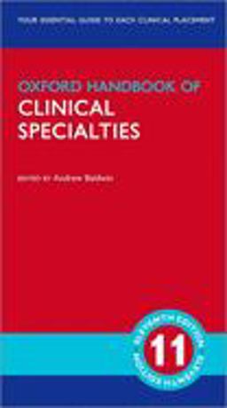 Oxford Handbook of Clinical Specialties:  9780198827191 Front Cover