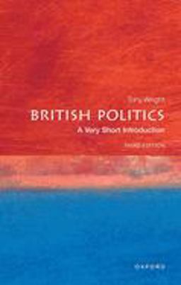 British Politics A Very Short Introduction 3rd 9780198827320 Front Cover