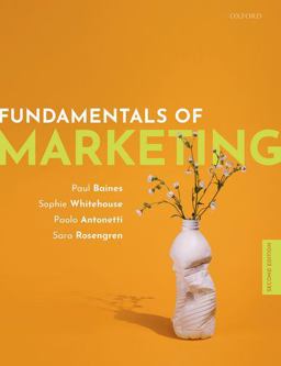 Fundamentals of Marketing 2e 2nd 9780198829256 Front Cover