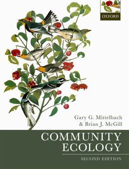 Community Ecology 2nd 9780198835851 Front Cover