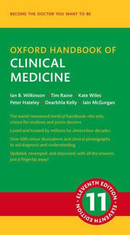 OXFORD HANDBOOK OF CLINICAL MEDICINE International Edition 11th 9780198844013 Front Cover