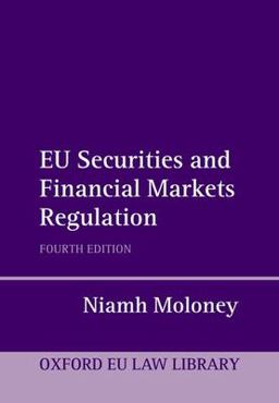 EU Securities and Financial Markets Regulation 4th 9780198844877 Front Cover