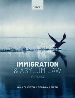 Immigration and Asylum Law 9th 9780198848936 Front Cover