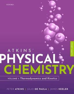     ATKINS' PHYSICAL CHEMISTRY (VOLUME  9780198851301 Front Cover