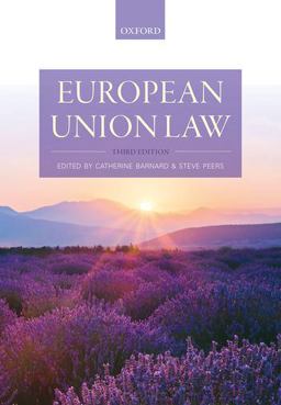 European Union Law 3rd 9780198855750 Front Cover