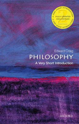 Philosophy A Very Short Introduction 2nd 9780198861775 Front Cover