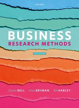 Business Research Methods 6E 6th 9780198869443 Front Cover