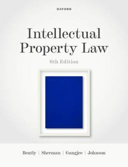 Intellectual Property Law:  9780198869917 Front Cover