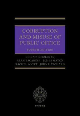 Corruption and Misuse of Public Office