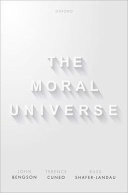 The Moral Universe 1st 9780198914693 Front Cover