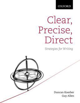 Clear, Precise, Direct Strategies for Writing  9780199006403 Front Cover