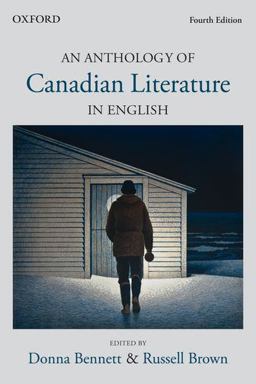 Anthology of Canadian Literature in English 4th 9780199023578 Front Cover