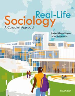 Real-Life Sociology A Canadian Approach  9780199024698 Front Cover