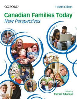 Canadian Families Today New Perspectives 4th 9780199025763 Front Cover