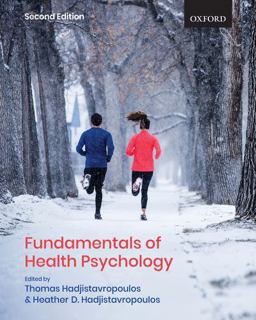 Fundamentals of Health Psychology 2nd 9780199028641 Front Cover