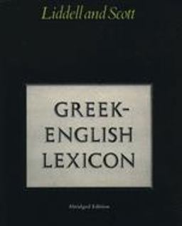 Abridged Greek-English Lexicon  9780199102075 Front Cover