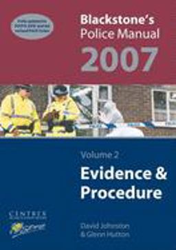 Blackstone's Police Manual