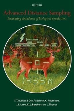 Advanced Distance Sampling Estimating Abundance of Biological Populations  9780199225873 Front Cover