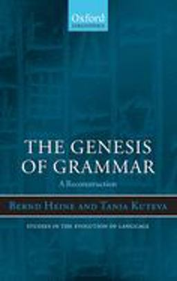 The Genesis of Grammar