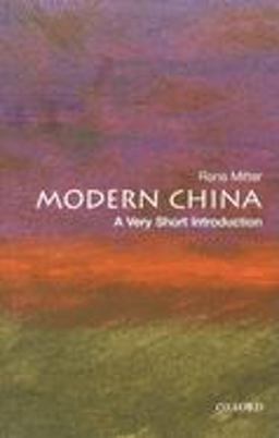 Modern China: a Very Short Introduction  9780199228027 Front Cover