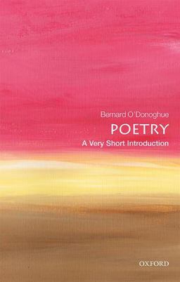 Poetry A Very Short Introduction  9780199229116 Front Cover