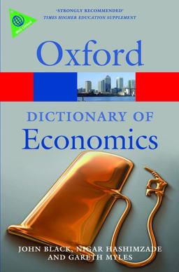 Dictionary of Economics 3rd 9780199237043 Front Cover