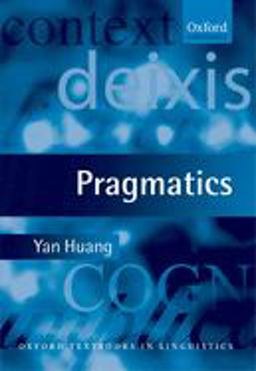 Pragmatics  9780199243686 Front Cover