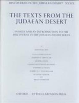 Discoveries in the Judaean Desert Discoveries in the Judaean Desert