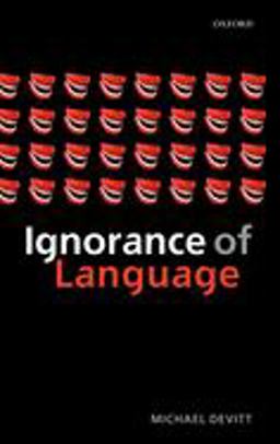 Ignorance of Language  9780199250967 Front Cover