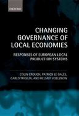 Changing Governance of Local Economies
