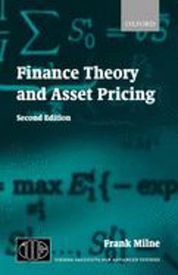 Finance Theory and Asset Pricing 2nd 9780199261079 Front Cover