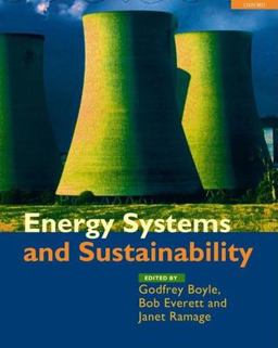 Energy Systems and Sustainability  9780199261796 Front Cover