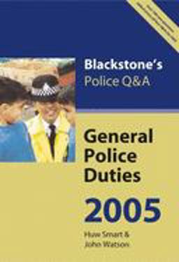 Blackstone's Police Q&a