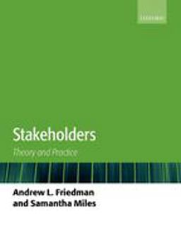 Stakeholders Theory and Practice  9780199269877 Front Cover
