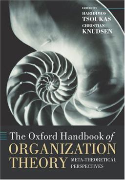 Oxford Handbook of Organization Theory Meta-Theoretical Perspectives  9780199275250 Front Cover