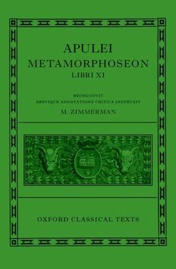 Apulei Metamorphoseon Libri XI  9780199277025 Front Cover