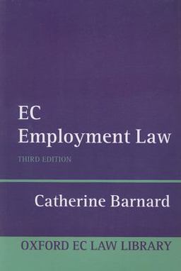 EC Employment Law 3rd 9780199280032 Front Cover