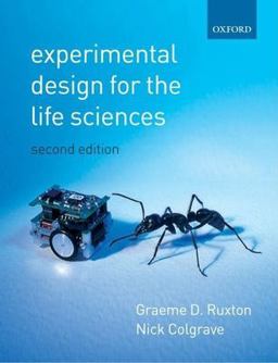 Experimental Design for the Life Sciences 2nd 9780199285112 Front Cover