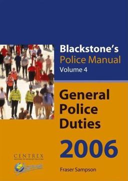 Blackstone's Police Manual
