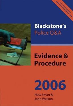 Blackstone's Police Q&a