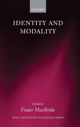 Identity and Modality  9780199285747 Front Cover