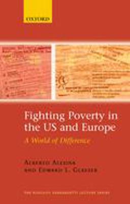 Fighting Poverty in the US and Europe A World of Difference  9780199286102 Front Cover