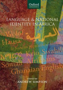 Language and National Identity in Africa  9780199286751 Front Cover