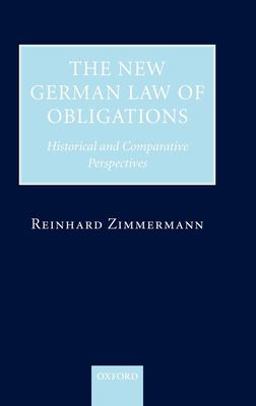 The New German Law of Obligations