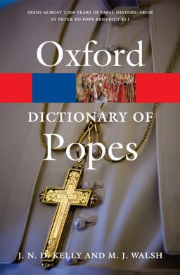 Dictionary of Popes 2nd 9780199295814 Front Cover