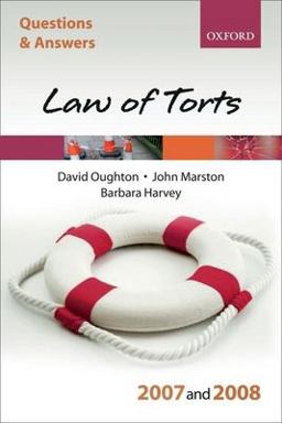Q and a: Law of Torts 2007-2008